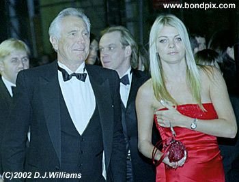 Former James Bond 007 actor George Lazenby