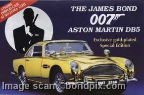 James Bond 007 Danbury Mint James Bond 007 Aston Martin DB5 Flyer For Sale