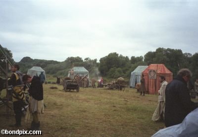 On the set of A Knights Tale in the Czech Republic