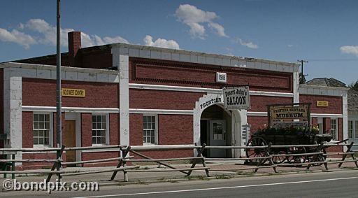 Deer Lodge Museums, Montana, Gold West Country and Desert Johns Saloon