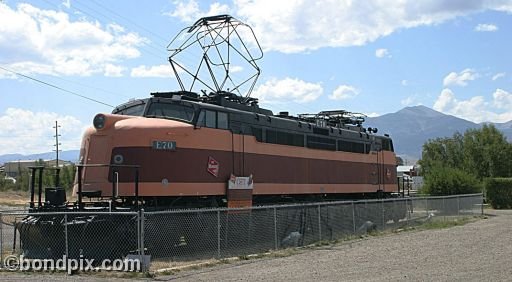 Deer Lodge Museums, Montana, Little Joe train engine