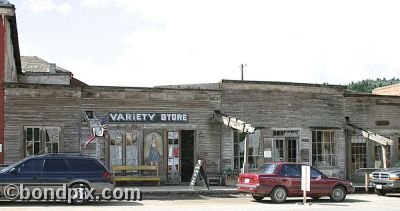 Old Wild West town of Virginia City in Montana