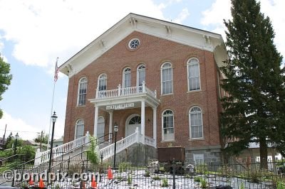 The Court House in Virginia City in Montana