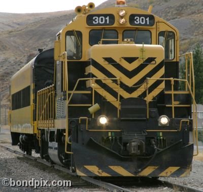 The Copper King Express on RARUS Railway in Anaconda, Montana