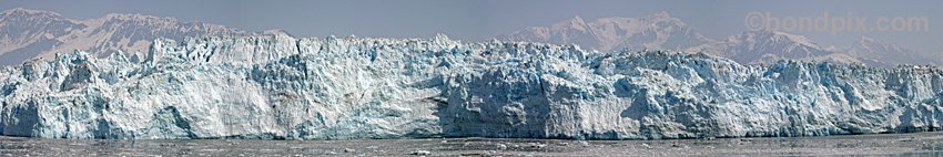 Hubbard Glacier in Alaska Large Panoramic Photo
