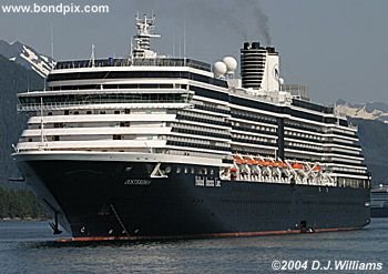 Cruise ship Oosterdam in Alaska