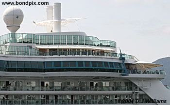 Cruise ship in Alaska