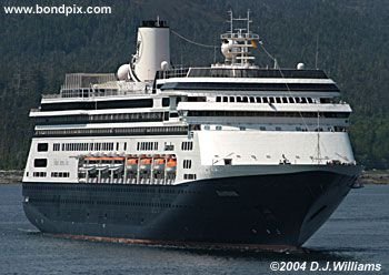 Cruise ship in Alaska