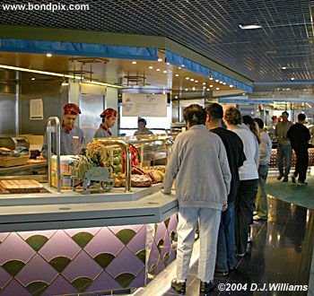 Interior of the Cruise ship Oosterdam