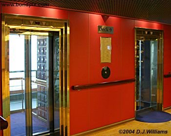 Interior of the Cruise ship Oosterdam