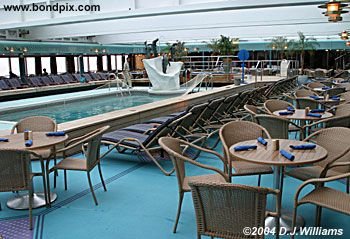 Interior of the Cruise ship Oosterdam