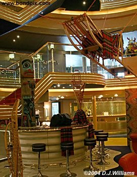 Interior of the Cruise ship Oosterdam