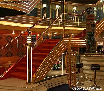 Interior of the Cruise ship Oosterdam