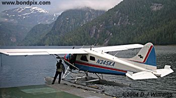 Floatplane in Alaska