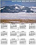 Mount Powell Deer Lodge Montana winter calendar