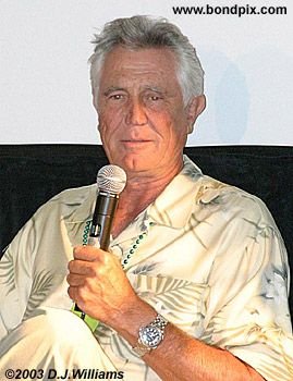 Former James Bond 007 actor George Lazenby