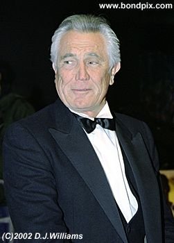 Former James Bond 007 actor George Lazenby