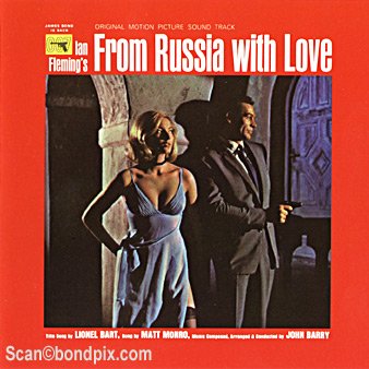 From Russia With Love soundtrack CD