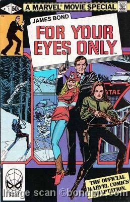 James Bond in For Your Eyes Only comic strip