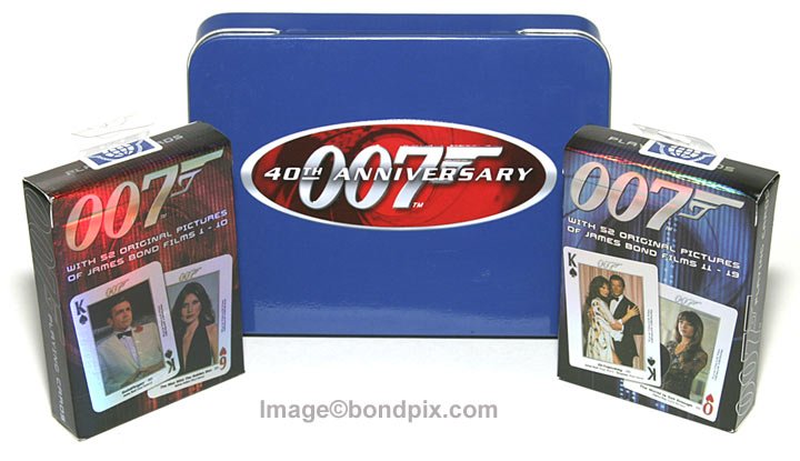 James Bond 007 Playing cards boxed set limited edition