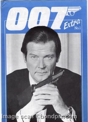 James Bond Fan club magazine 007 Extra number 1