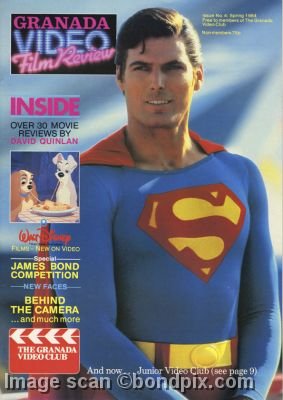 Granada Video Film Review magazine Christopher Reeve cover