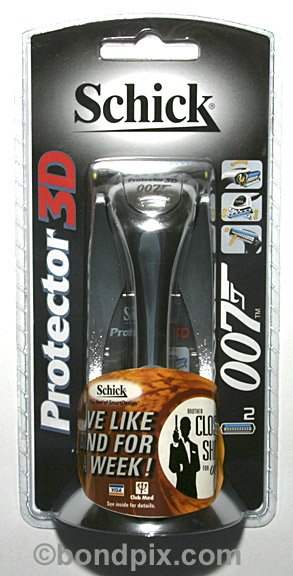 James Bond Schick Razor promo item