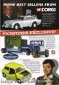 Corgi Model cars catalogue James Bond vehicles