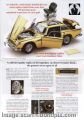 Danbury Mint James Bond Aston Martin DB5 Gold flyer