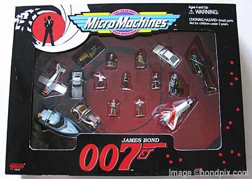 James Bond 007 Micro Machines vehicle set