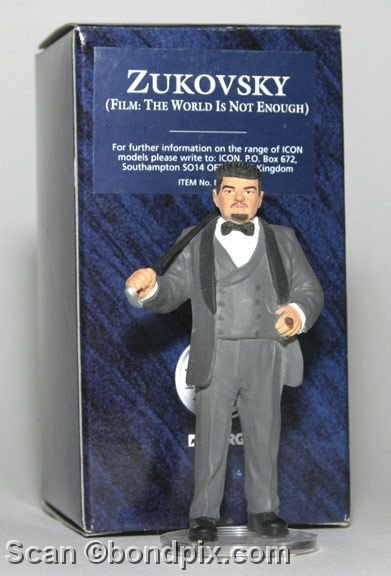 Corgi Icon Zukovsky James Bond figure