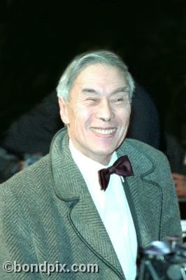 Burt Kwouk at the James Bond 007 Die Another Day Premiere