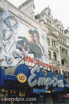 The Empire cinema shows James Bond 007 Die Another Day