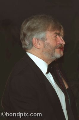 Monty Norman at the James Bond 007 Die Another Day Premiere