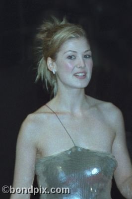 Rosamund Pike at the James Bond 007 Die Another Day Premiere