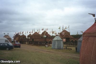 On the set of A Knights Tale in the Czech Republic