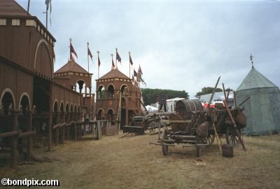 On the set of A Knights Tale in the Czech Republic