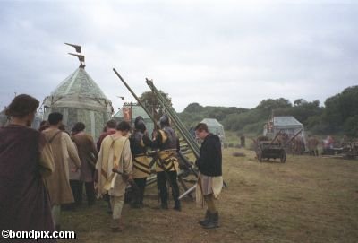 On the set of A Knights Tale in the Czech Republic