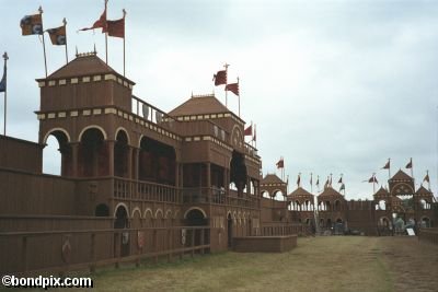 On the set of A Knights Tale in the Czech Republic