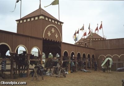 On the set of A Knights Tale in the Czech Republic