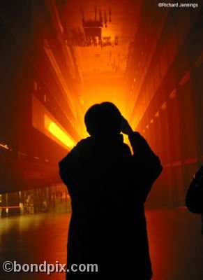 Globe of Light at Tate Modern gallery in London, England