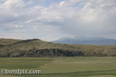 Mountain view in Montana