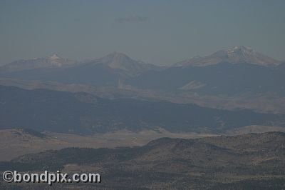 Aerial views over the Deer Lodge valley, Deer Lodge, Anaconda and Butte in Montana