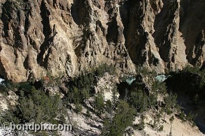 The Grand Canyon of Yellowstone Park