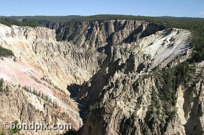 The Grand Canyon of Yellowstone Park