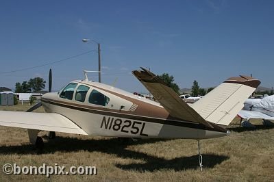 Aircraft at the annual fly in at Pogreba Field, Three Forks, Montana