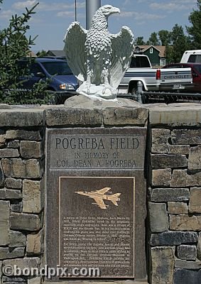 Memorial at Pogreba Field, Three Forks, Montana