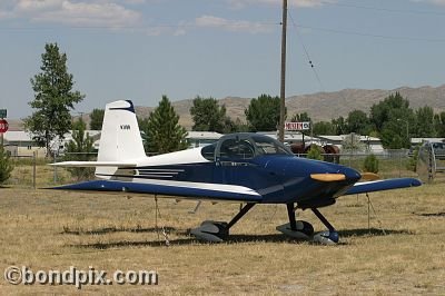 Aircraft at the annual fly in at Pogreba Field, Three Forks, Montana