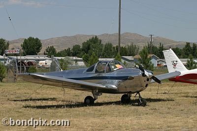 Aircraft at the annual fly in at Pogreba Field, Three Forks, Montana