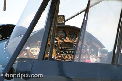 PA12 amphib floatplane aircraft at the annual fly in at Pogreba Field, Three Forks, Montana